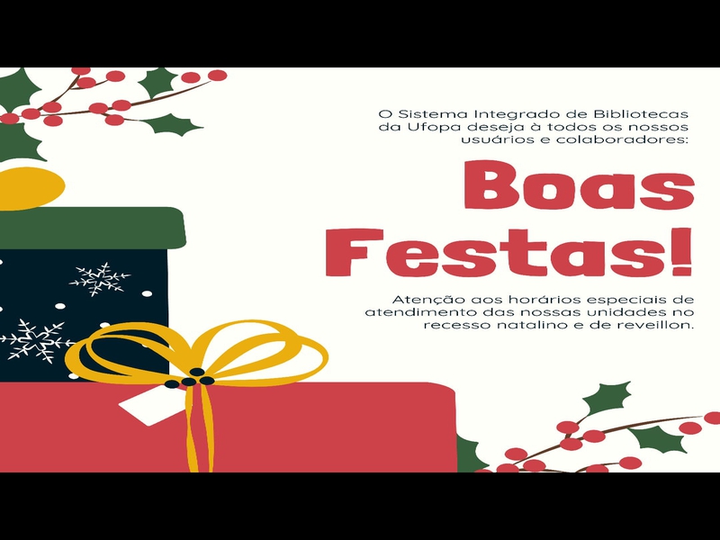 boas festas